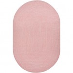 Surya Chesapeake Bay Light Pink Rug 5\' X 7\'6" Oval