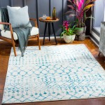 Surya Chester Rug 5'3" X 7'3" (Blue, Denim)