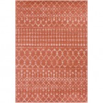 Surya Chester Rug 5'3" X 7'3" - Brick Red, Dusty Coral