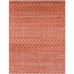 Surya Chester Rug 7'10" X 10'3" - Brick Red, Dusty Coral