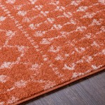 Surya Chester Rug 7'10" X 10'3" - Brick Red, Dusty Coral