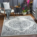 Surya Chester Black Rug 5'3" X 7'3"