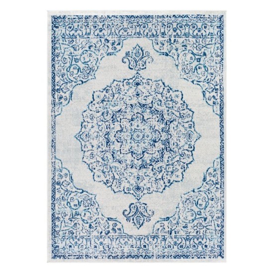 Surya Chester Rug 5'3" X 7'3" - Blue, Light Blue