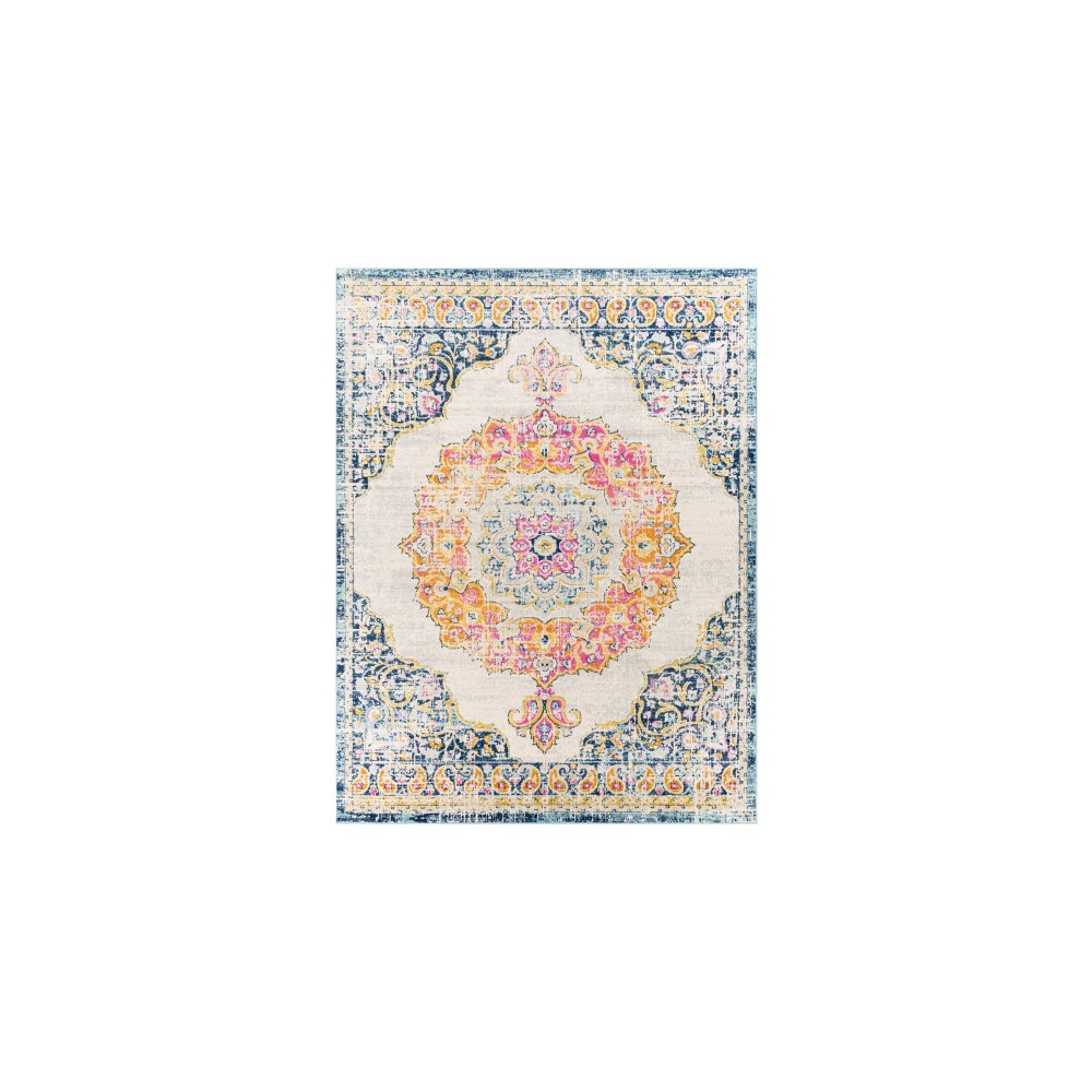 Surya Chester Light Blue Rug 7'10" X 10'3" Surya Chester Light Blue Rug 7'10" X 10'3"