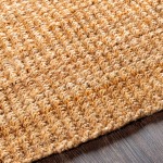 Surya Chunky Naturals Light Brown Rug 2'6" X 10'