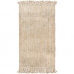 Surya Chunky Naturals Cream Rug 2'6" X 10'