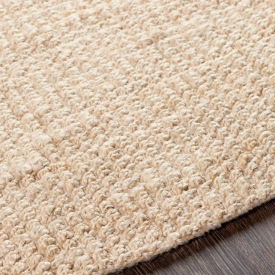 Surya Chunky Naturals Cream Rug 2'6" X 20'