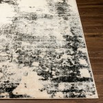 Surya City Light Rug 5'3" X 7'3" (Black, Gray)