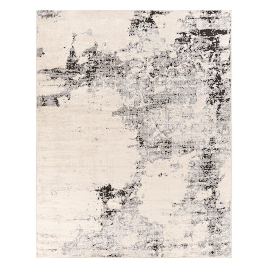 Surya City Light Rug 7'10" X 10' - Black, Gray