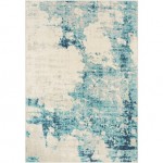 Surya City Light Aqua Rug 5'3" X 7'3"