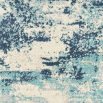 Surya City Light Rug 6'7" X 9' - Navy, Aqua