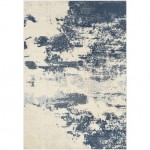 Surya City Light Rug 5'3" X 7'3" - Navy, Gray