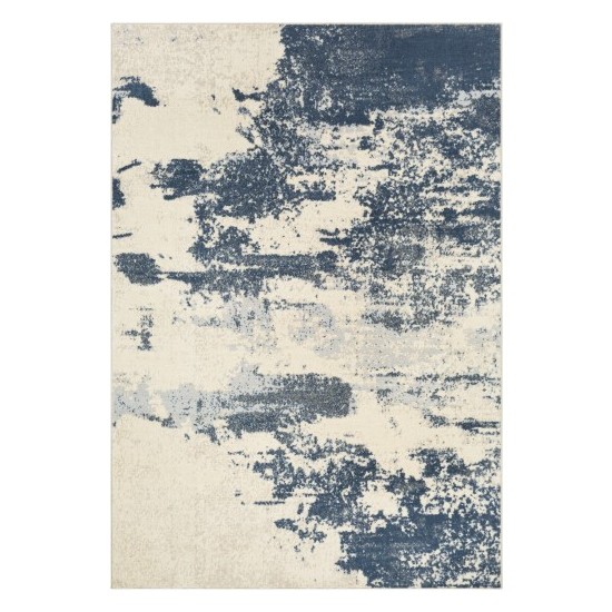 Surya City Light Rug 5'3" X 7'3" - Navy, Gray