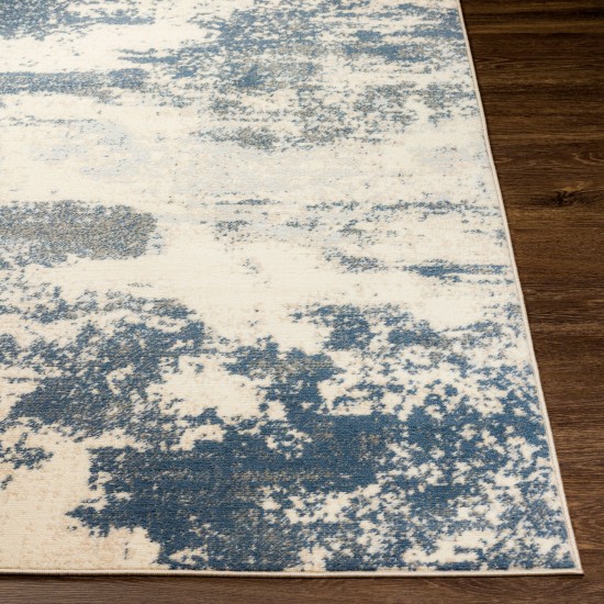 Surya City Light Rug 5'3" X 7'3" - Navy, Gray