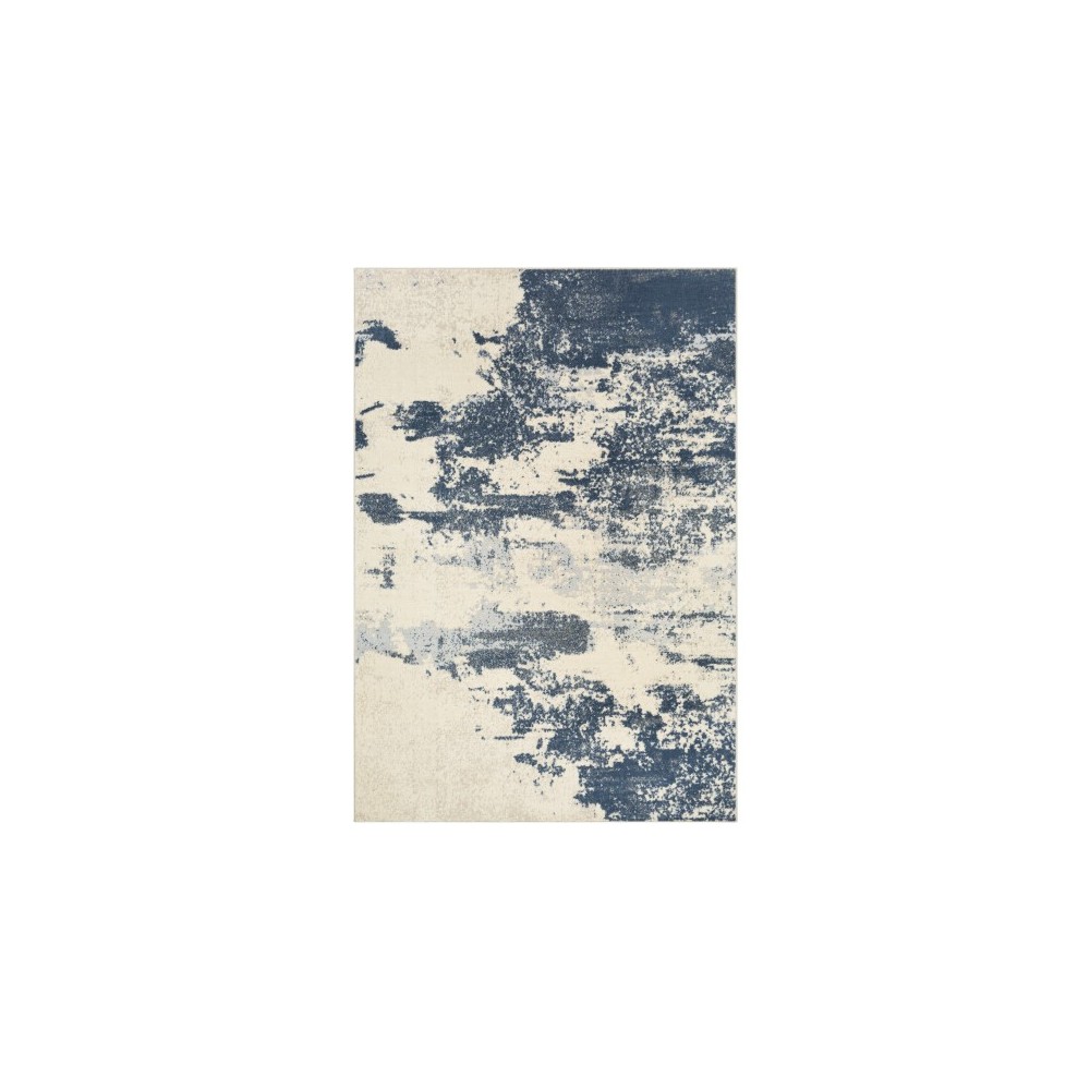 Surya City Light Rug 6'7" X 9' - Navy, Gray