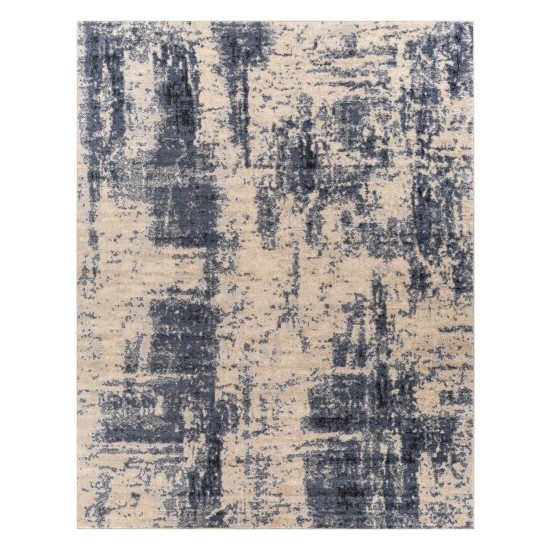 Surya City Light Rug 7'10" X 10' (Navy, Black)