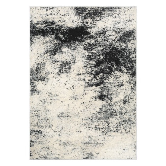 Surya City Light Rug 6'7" X 9' (Black)