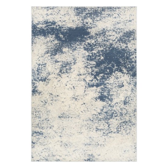 Surya City Light Rug 6'7" X 9' - Navy, Light Slate