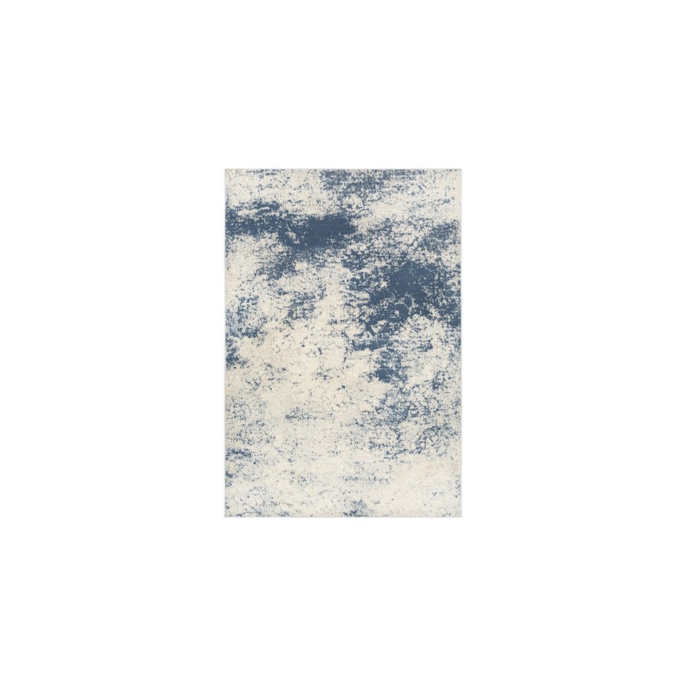 Surya City Light Rug 6'7" X 9' - Navy, Light Slate