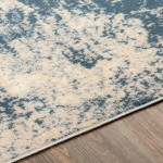 Surya City Light Rug 6'7" X 9' - Navy, Light Slate