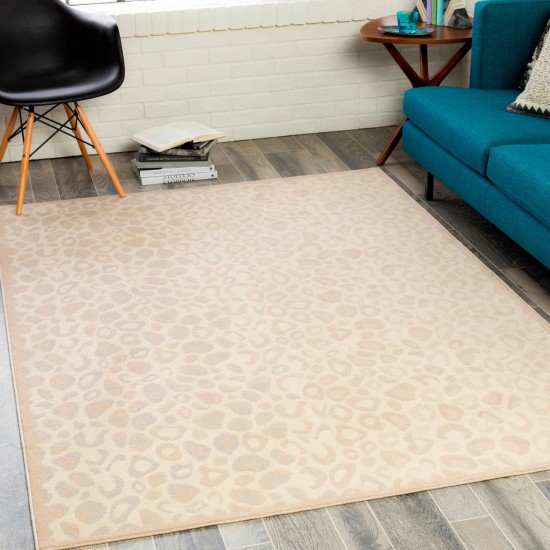 Surya City Light Taupe Rug 6'7" X 9'