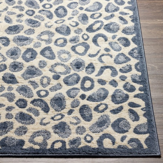 Surya City Light Rug 6'7" X 9' - Gray, Light Beige