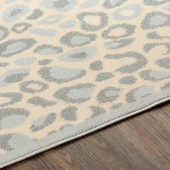 Surya City Light Rug 5'3" X 7'3" - Gray, Light Slate