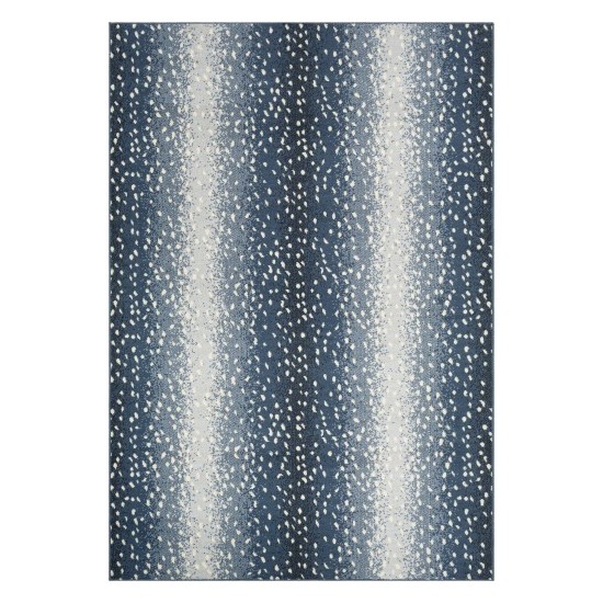 Surya City Light Navy Rug 5'3" X 7'3"