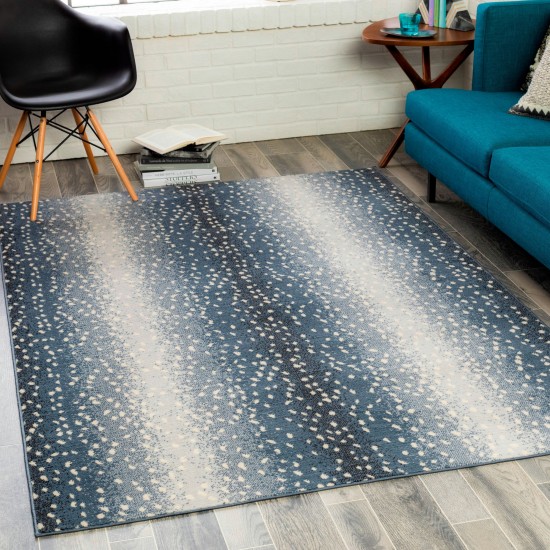 Surya City Light Navy Rug 6'7" X 9'