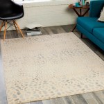 Surya City Light Light Slate Rug 5'3" X 7'3"