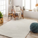 Surya Cloudy Shag Cdg-2302 Rug 6'7" X 9'