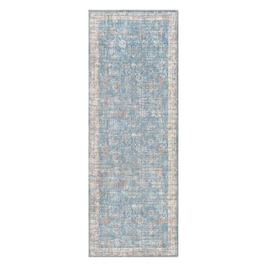 Surya Cobb Light Blue Rug 2'7" X 10'