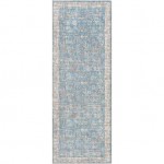 Surya Cobb Light Blue Rug 2'7" X 7'3"