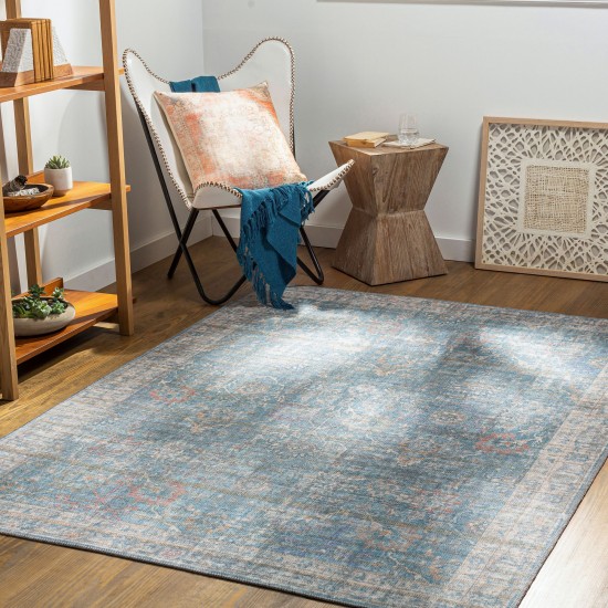 Surya Cobb Light Blue Rug 5'3" X 7'3"