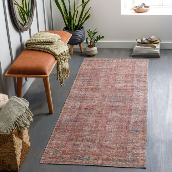 Surya Cobb Fuchsia Rug 2'7" X 12'