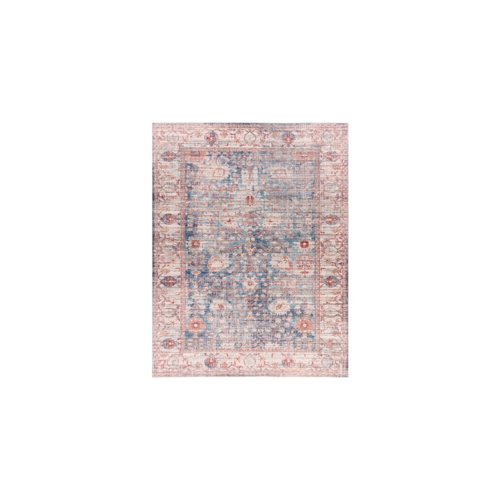 Surya Cobb Rug 7'10" X 10'2" - Red, Denim