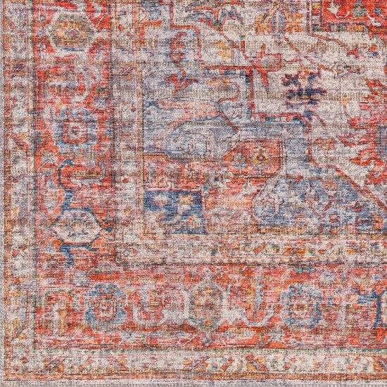Surya Cobb Red Rug 6'7" X 9'