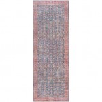 Surya Cobb Rug 2'7" X 7'3" - Blue, Red