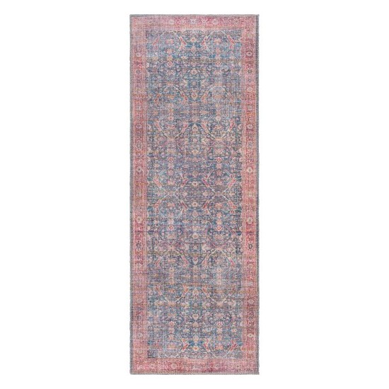 Surya Cobb Rug 2'7" X 7'3" - Blue, Red