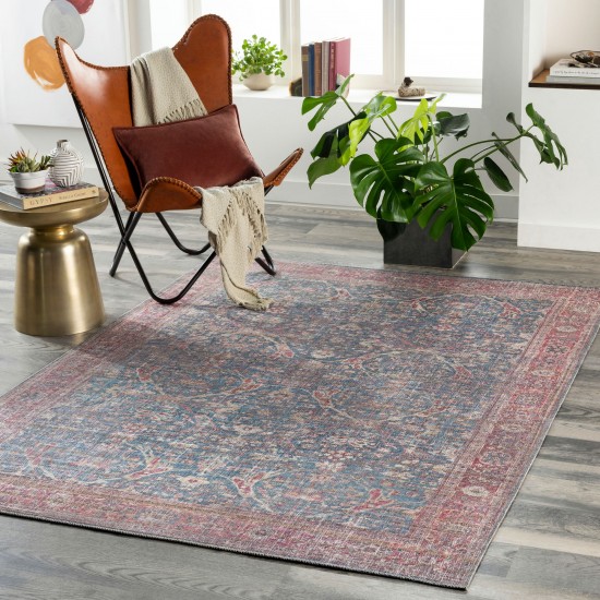 Surya Cobb Rug 5'3" X 7'3" - Blue, Red