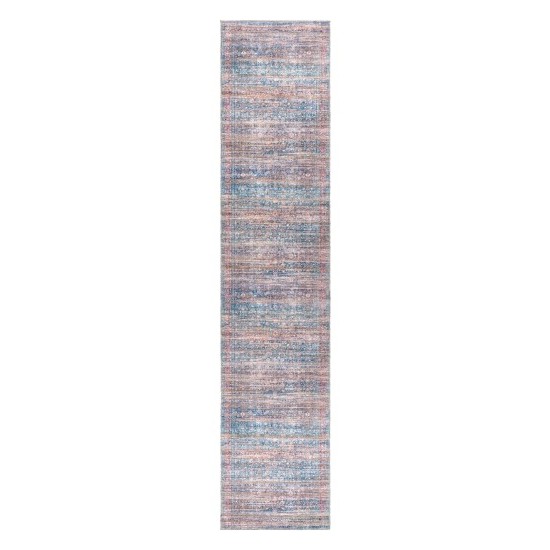 Surya Cobb Rug 2'7" X 12' - Blue & Light Blue