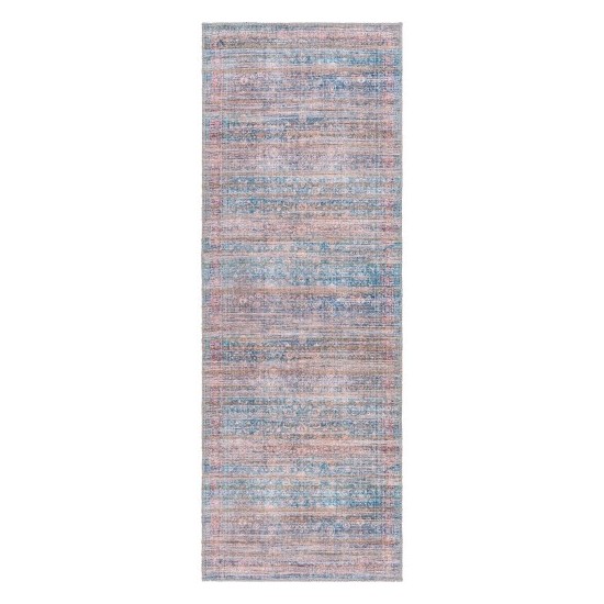 Surya Cobb Rug 2'7" X 7'3" - Blue & Light Blue