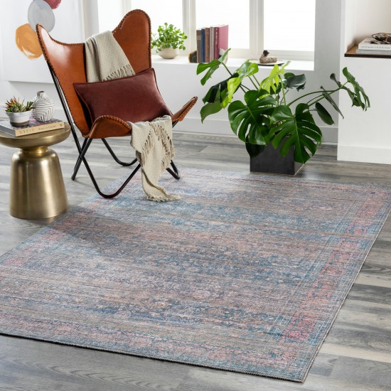 Surya Cobb Rug 5'3" X 7'3" - Blue & Light Blue