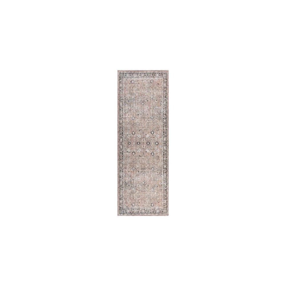 Surya Colin Rug 2'7" X 7'3" - Charcoal, Black