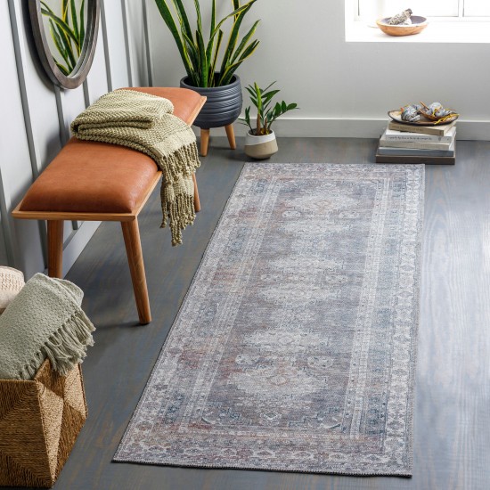 Surya Colin Charcoal Rug 2'7" X 10'