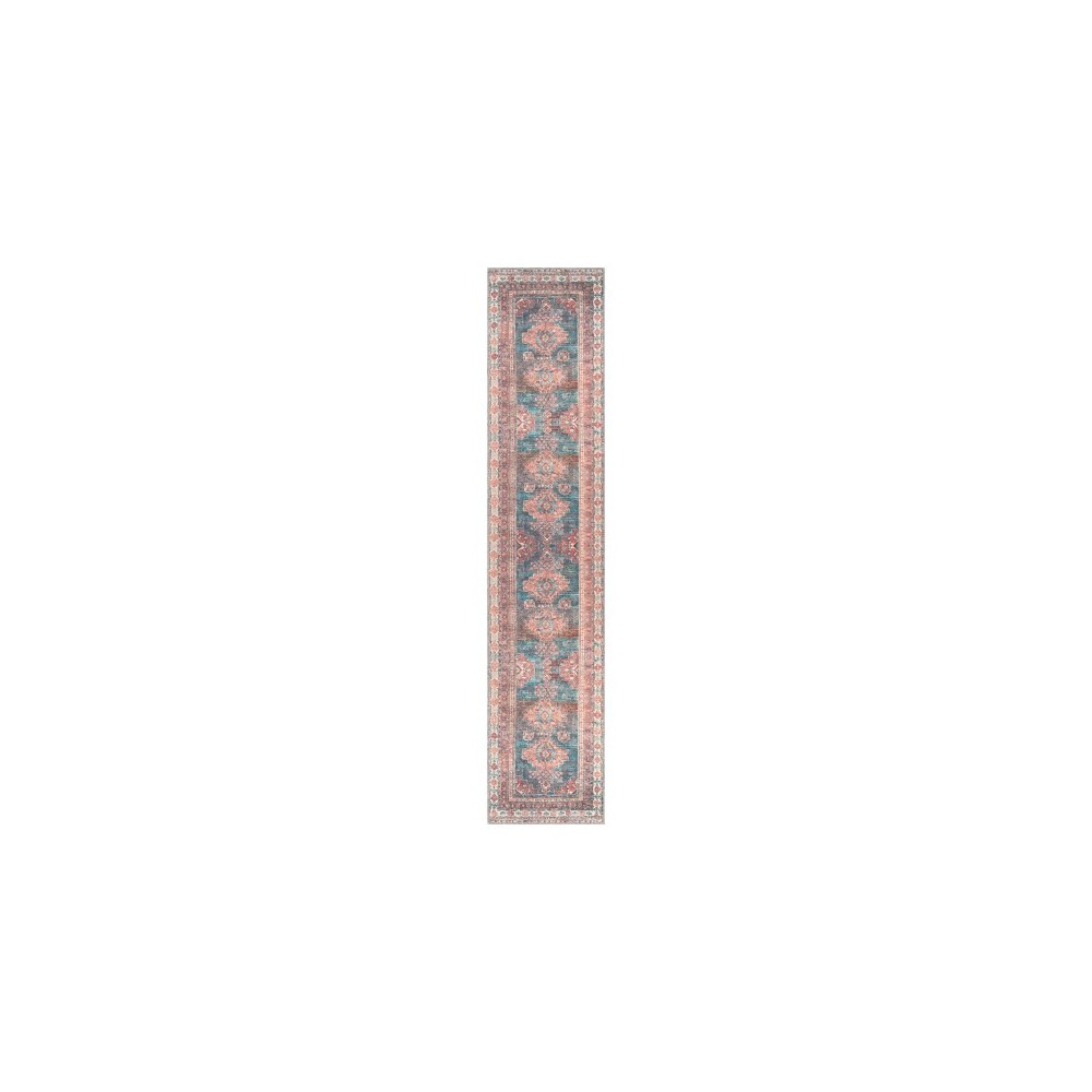 Surya Colin Blue Rug 2'7" X 12' Surya Colin Blue Rug 2'7" X 12'