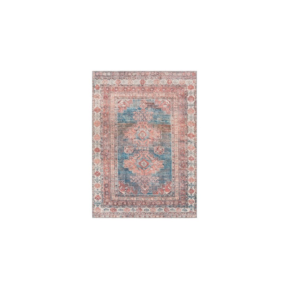 Surya Colin Blue Rug 5'3" X 7'3" Surya Colin Blue Rug 5'3" X 7'3"