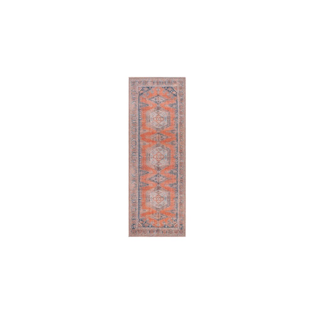 Surya Colin Burnt Orange Rug 2'7" X 10'