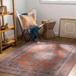 Surya Colin Burnt Orange Rug 5'3" X 7'3"