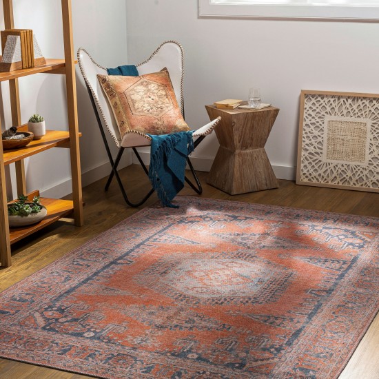 Surya Colin Burnt Orange Rug 6'7" X 9'